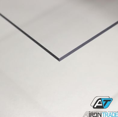 Купити Лист монолітного полікарбонату Polyplast 4 мм Прозорий 2050x6010 мм