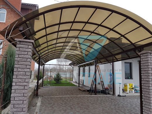 Купити Монолітний полікарбонат PALSUN 8 мм Бронза 2050x1523 мм