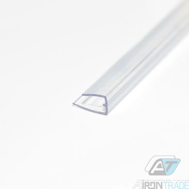 Купить Профиль торцевой Polyworld 4 мм прозрачный (2,1м)