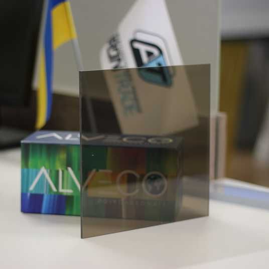 Монолитный поликарбонат Alvecomp 5 мм Бронза 2050х1523 мм Купить в