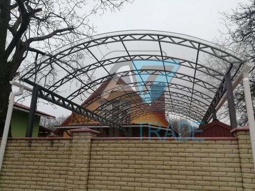 Купити Монолітний полікарбонат Monolithic PC Solid 5 мм Прозорий 2050x6100 мм