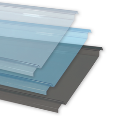 Купити Монолітний профільований полікарбонат Suntuf EZ-Glaze 3 мм Прозорий 673x6000 мм