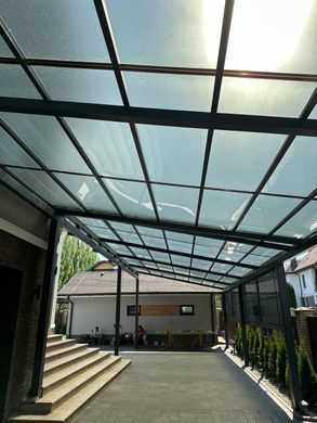 Купить Монолитный матовый поликарбонат Серый графит PALSUN 6 мм Solar Grey 2050x3050 мм