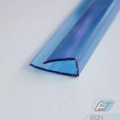 Купити Профіль торцевий Polyarc 4 мм синій (2,1м)