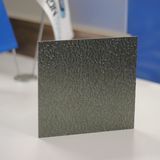 Купить Монолітній полікарбонат PALSUN 4 мм Embossed Grey (колотый лед графит) 2050x6100 мм