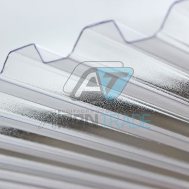 Купить Прозрачный шифер поликарбонат SUNTUF Matte Satin 1,2 мм Greca70 Матовый сатин 900x2500 мм
